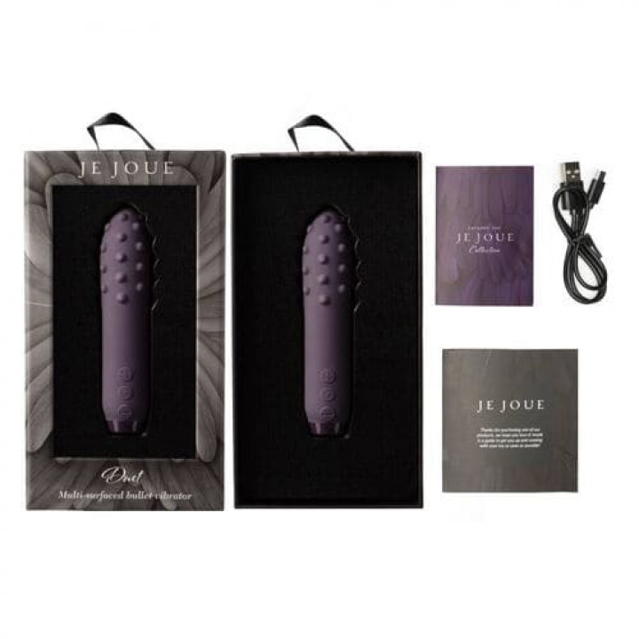 Vibrador Je Joue Duet - Roxo