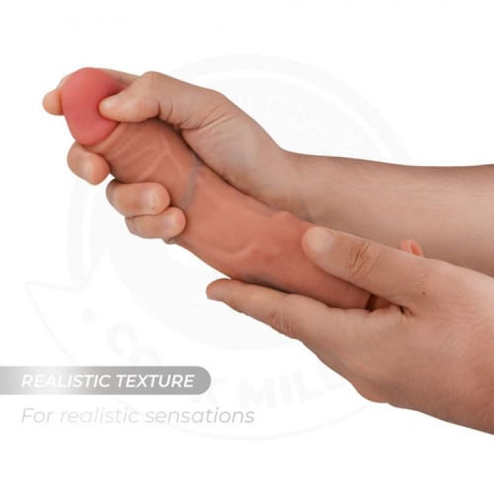 Vibrador Hiper-Realista com Comando Cock Miller - 21.5 cm