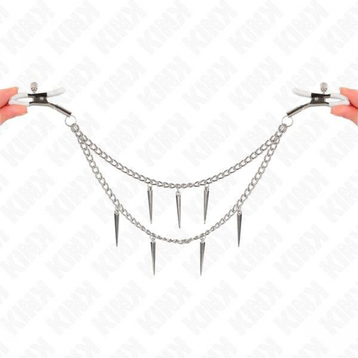 Pinças Mamilos Kink - Com Correntes de Pontos 30 cm