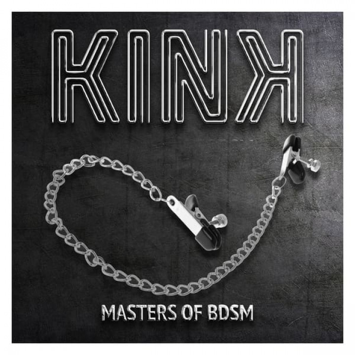 Pinças Mamilos Kink - Com Corrente Plana 34 cm