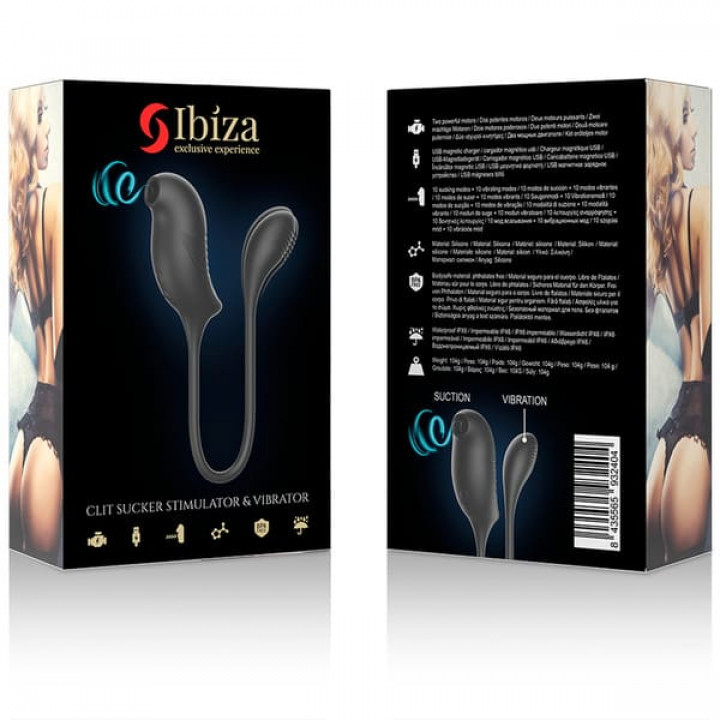Vibrador Ibiza - Clit Sucker Stimulator & Vibrator