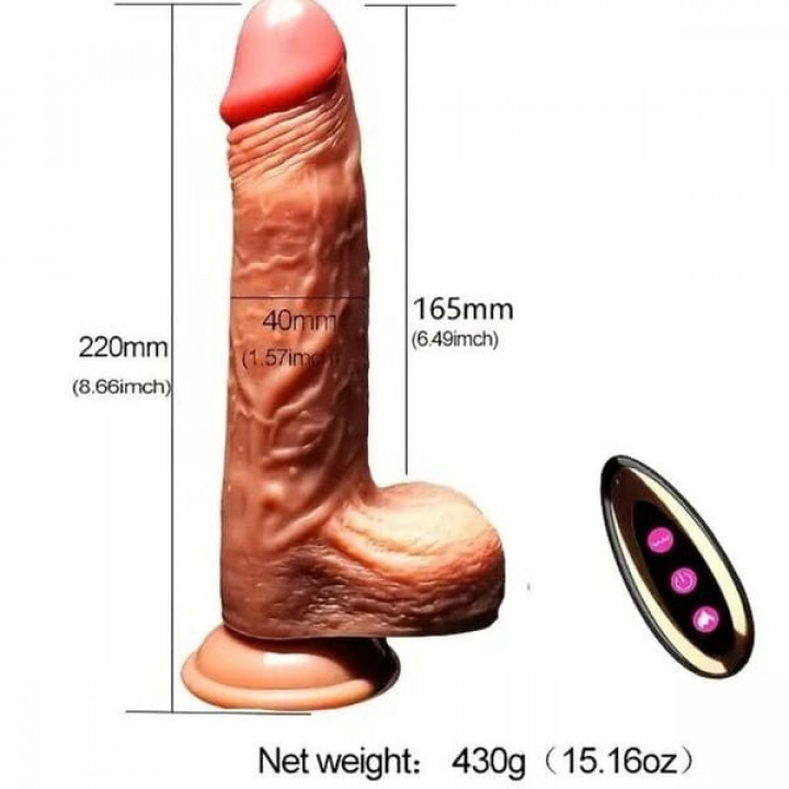Vibrador Realista Armony - Vibração + Rotação