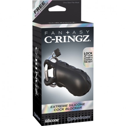 Cinto de Castidade - Fantasy C-Ringz Extreme Silicone Cock Blocker