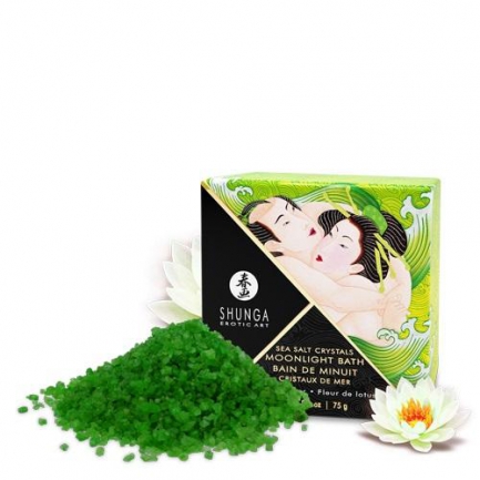 Sais de Banho Shunga Moonlight Bath - Flôr de Lotus 75g