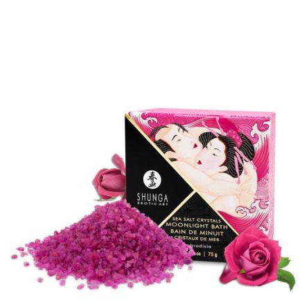 Sais de Banho Shunga Moonlight Bath - Rosas 75g