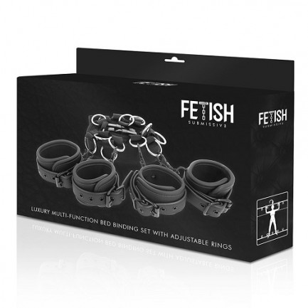 Fetish Submissive - Restrição Para Cama com Argolas