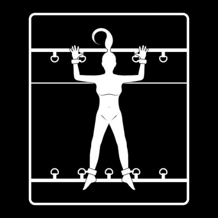 Fetish Submissive - Restrição Para Cama com Argolas