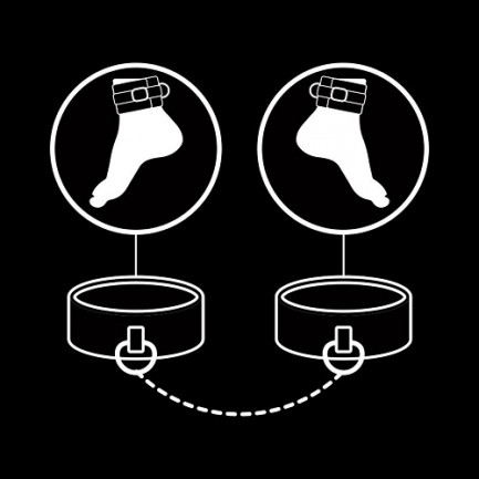Fetish Submissive - Algemas Tornozelos