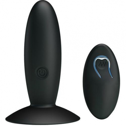 Plug Anal Recarregável - Pretty Love Remote Control Vibrating Plug