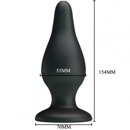 Pretty Love Sturdy Silicone Anal Plug
