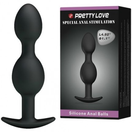 Bolas Anais - Pretty Love Silicone Anal Balls - M