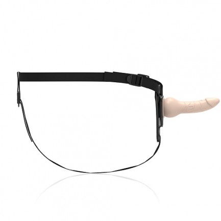 Silicone Strap On Fetish Submissive 14 cm