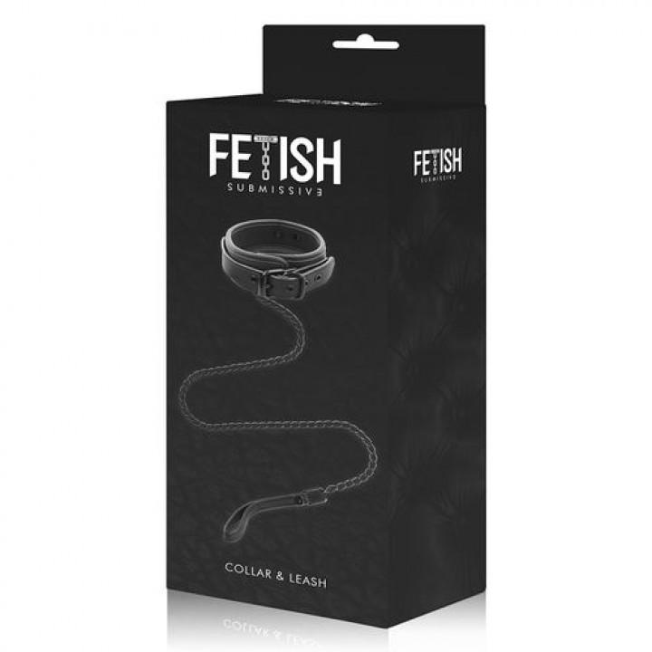 Fetish Submissive - Colar com Trela