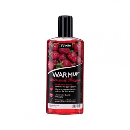Óleo de Massagem Joydivision Warmup Morango 150 ml