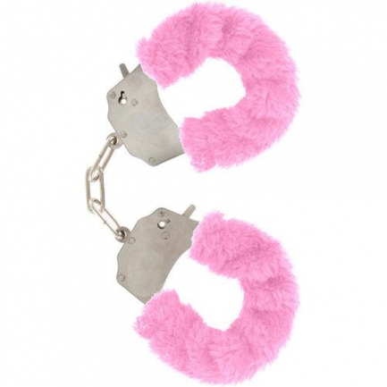 Algemas com Peluche Toyjoy Furry Fun Cuffs Rosa
