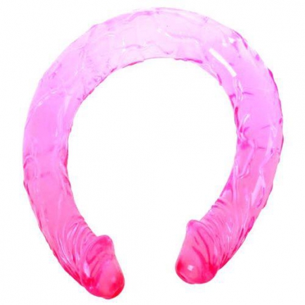 Dildo Duplo Baile Rosa