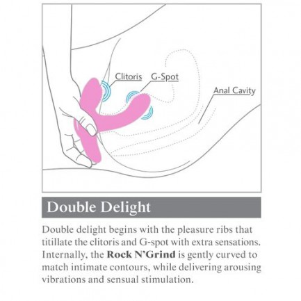 Vibrador 3Some Rock N' Grind