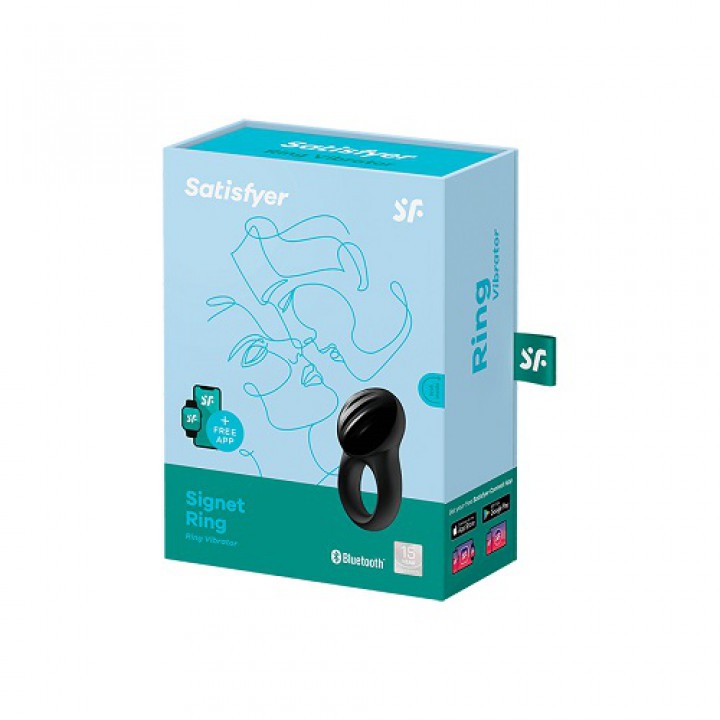 Anel Satisfyer Signet Ring com App