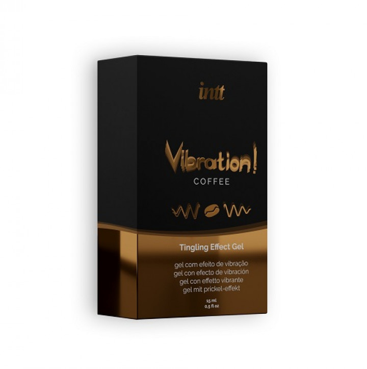 Vibrador Liquido Intt Vibration! Café 15 ml
