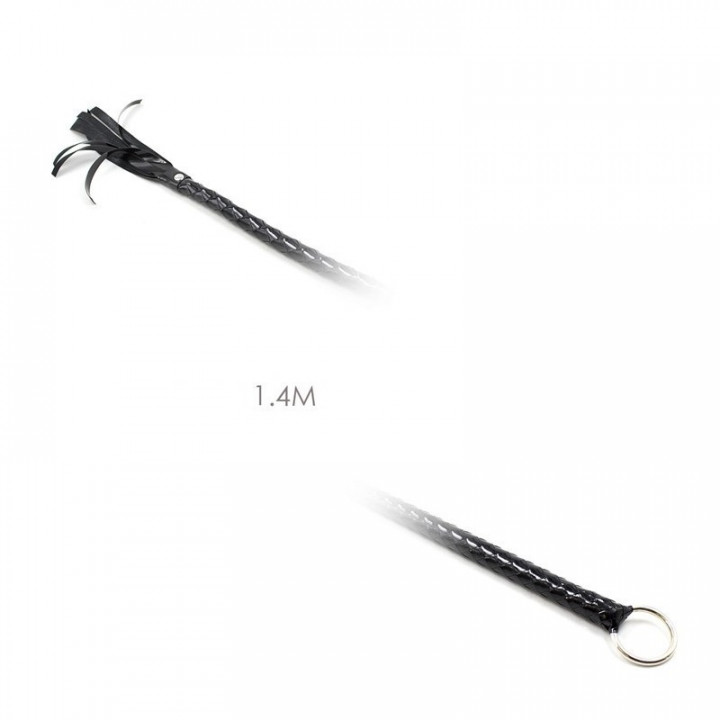 Chicote Entrançado Extreme Braided Leather Bullwhip