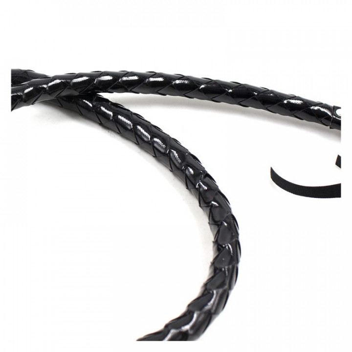 Chicote Entrançado Extreme Braided Leather Bullwhip