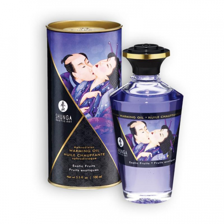 Óleo de Massagem Afrodisíaco Shunga - Frutos Exóticos 100 ml