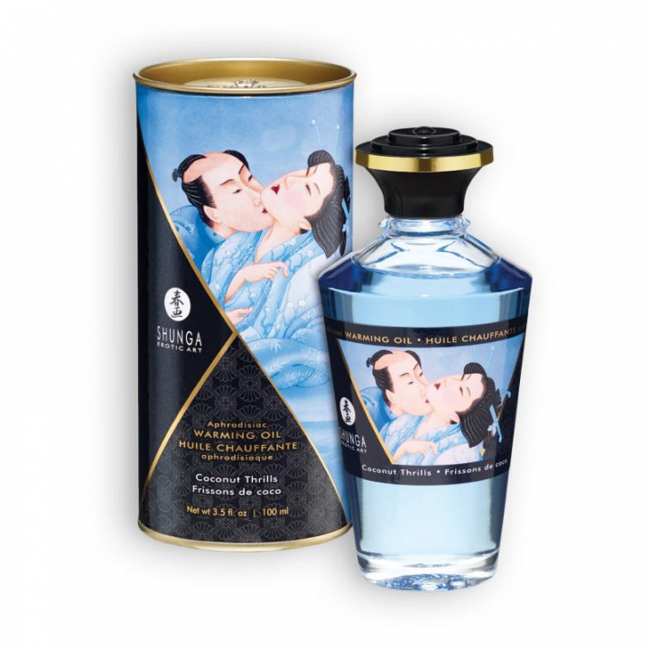 Óleo de Massagem Afrodisíaco Shunga - Coco 100 ml