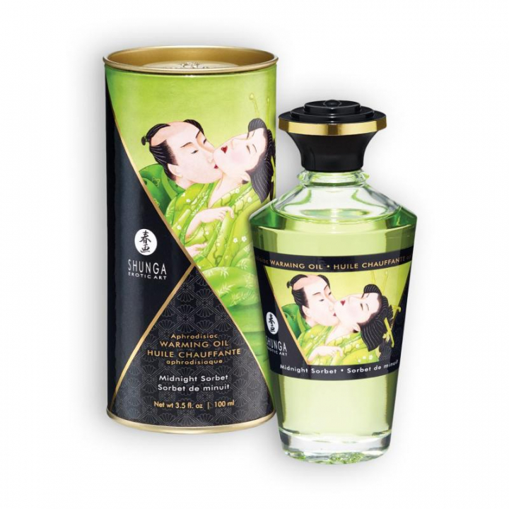 Óleo de Massagem Afrodisíaco Shunga - Midnight Sorbet 100 ml