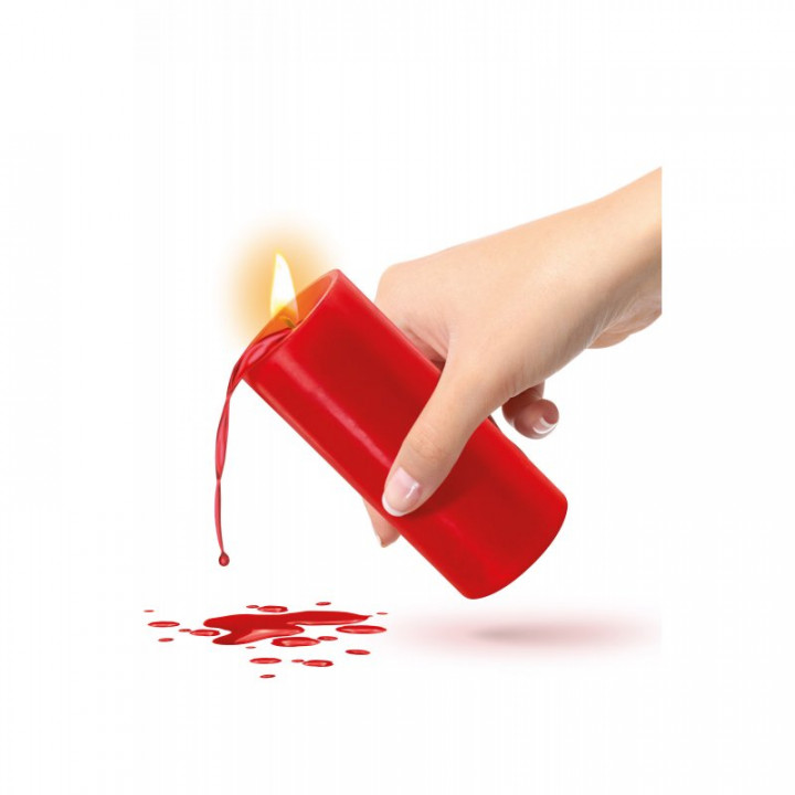 Vela de Baixa Temperatura Fetish Tentation - Vermelha