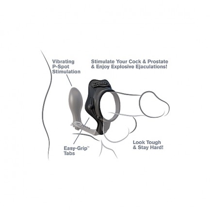 Anel Fantasy C-Ringz Rock Hard Ass-Gasm