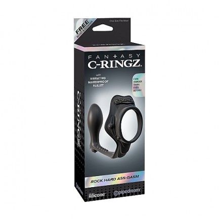 Anel Fantasy C-Ringz Rock Hard Ass-Gasm