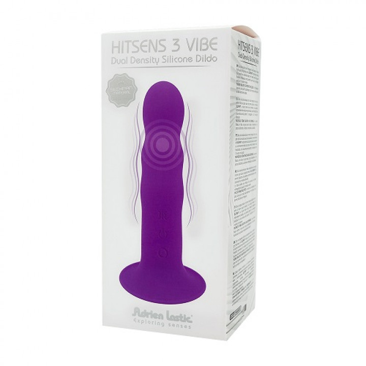 Vibrador Adrien Lastic - Hitsens 3 Vibe - Dual Density Silicone Dildo 18.2 cm