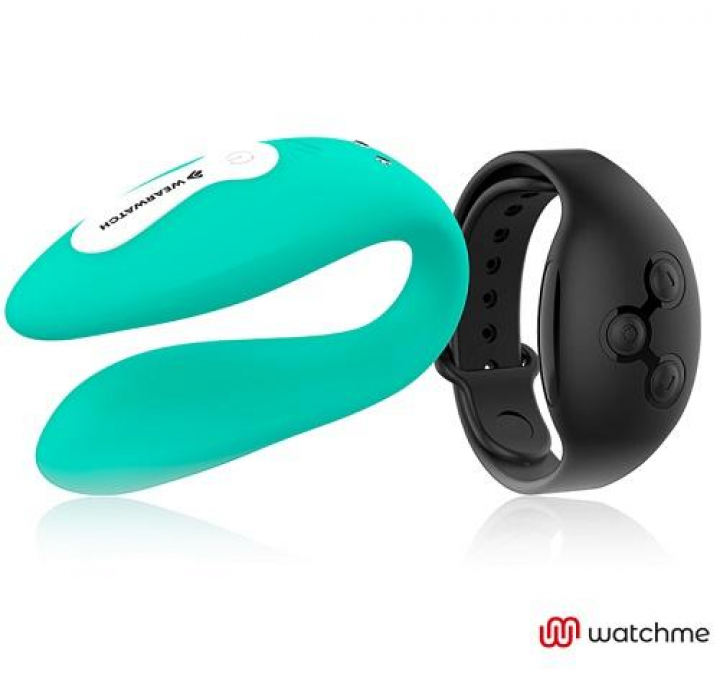 Vibrador Casais Wearwatch - Aqua