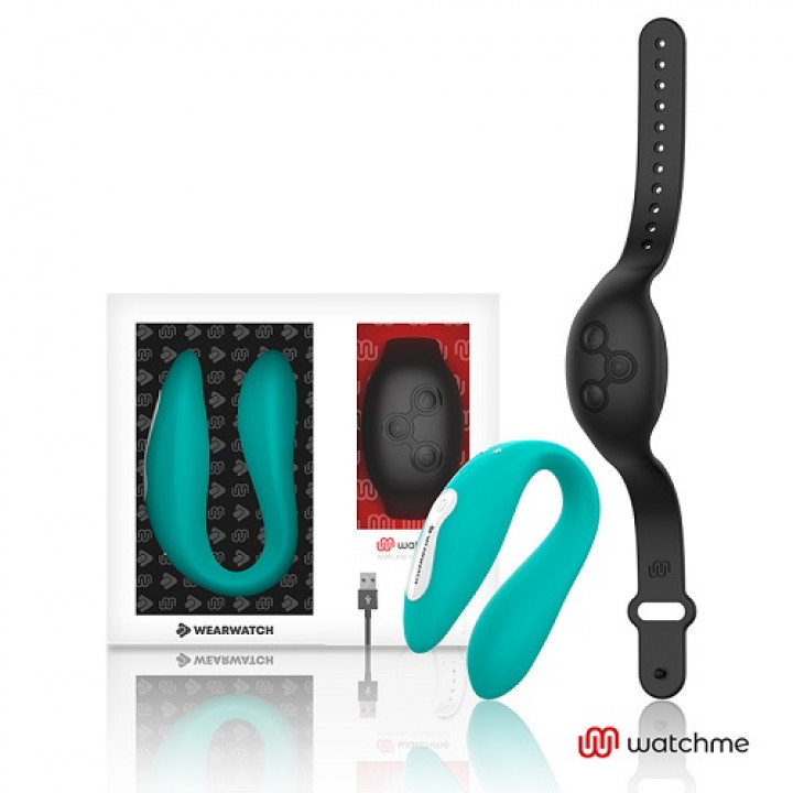 Vibrador Casais Wearwatch - Aqua
