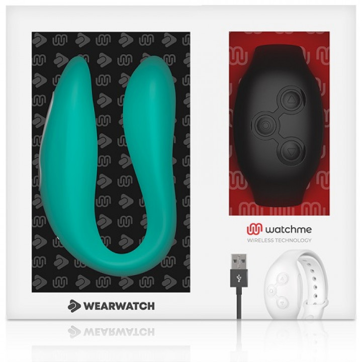 Vibrador Casais Wearwatch - Aqua