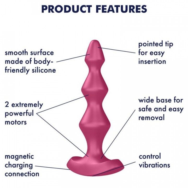 Plug Anal Satisfyer Lolli Plug 1 - Bordeux