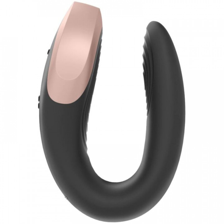 Satisfyer Luxury Double Love com App - Preto