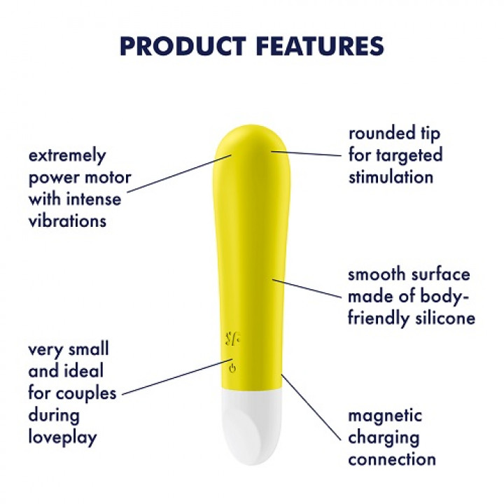 Satisfyer Ultra Power Bullet 1 - Amarelo