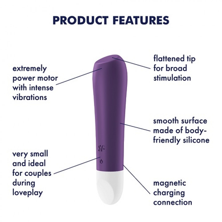 Satisfyer Ultra Power Bullet 2 - Roxo