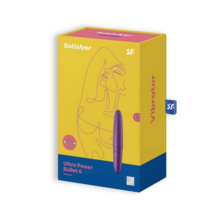 Satisfyer Ultra Power Bullet 6 - Roxo