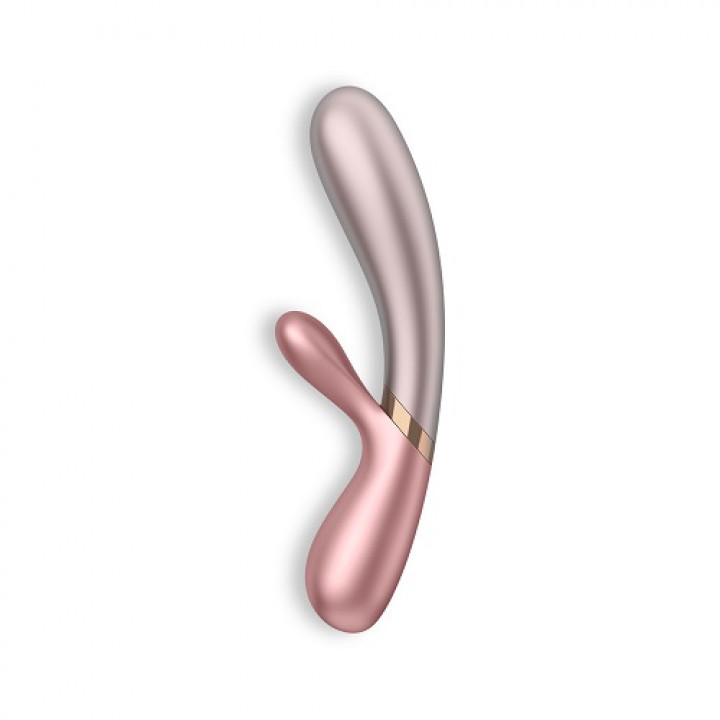 Vibrador Satisfyer Hot Lover com Aquecimento + App - Rosa e Bege