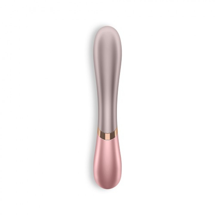 Vibrador Satisfyer Hot Lover com Aquecimento + App - Rosa e Bege