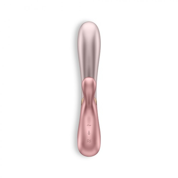 Vibrador Satisfyer Hot Lover com Aquecimento + App - Rosa e Bege