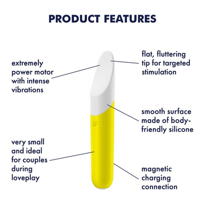 Satisfyer Ultra Power Bullet 7 - Amarelo
