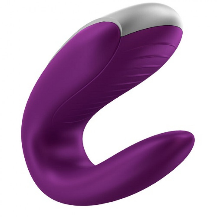 Satisfyer Double Fun com App - Roxo