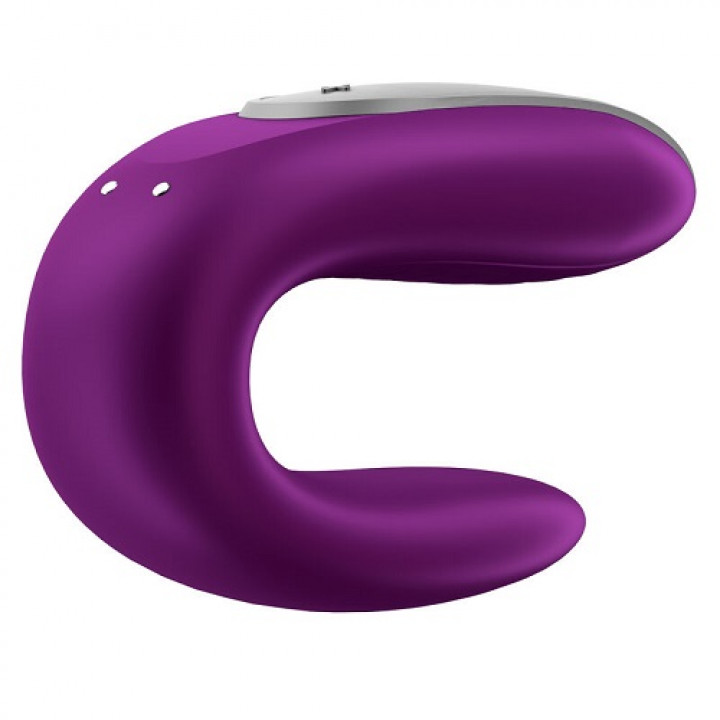 Satisfyer Double Fun com App - Roxo