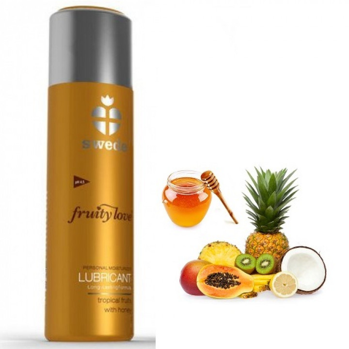 Lubrificante Swede Fruity Love Frutas Tropicais & Mel 100 ml