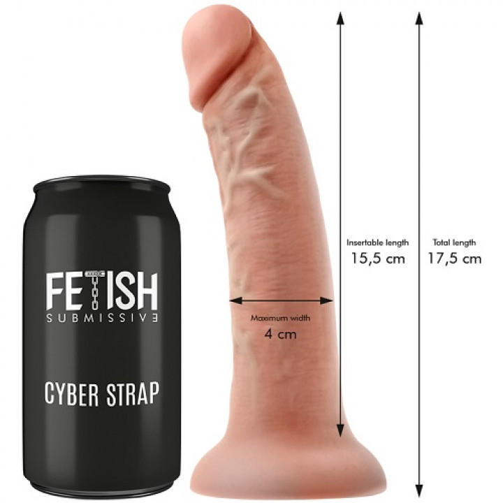 Strap On Fetish Submissive Cyber Strap com Controlo Remoto - S