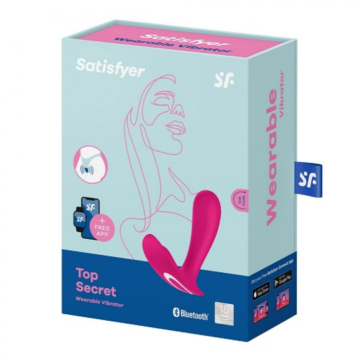 Vibrador Satisfyer Top Secret Rosa