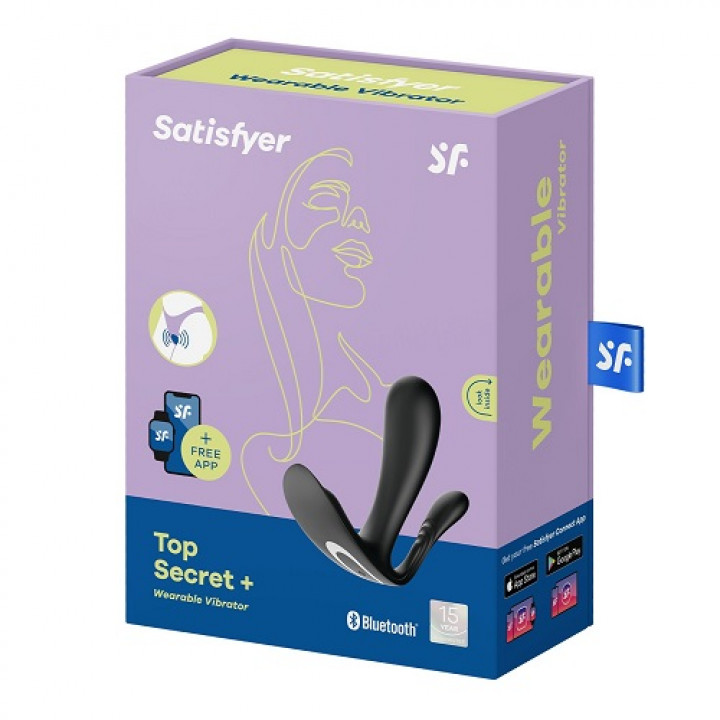 Vibrador Satisfyer Top Secret +  Preto